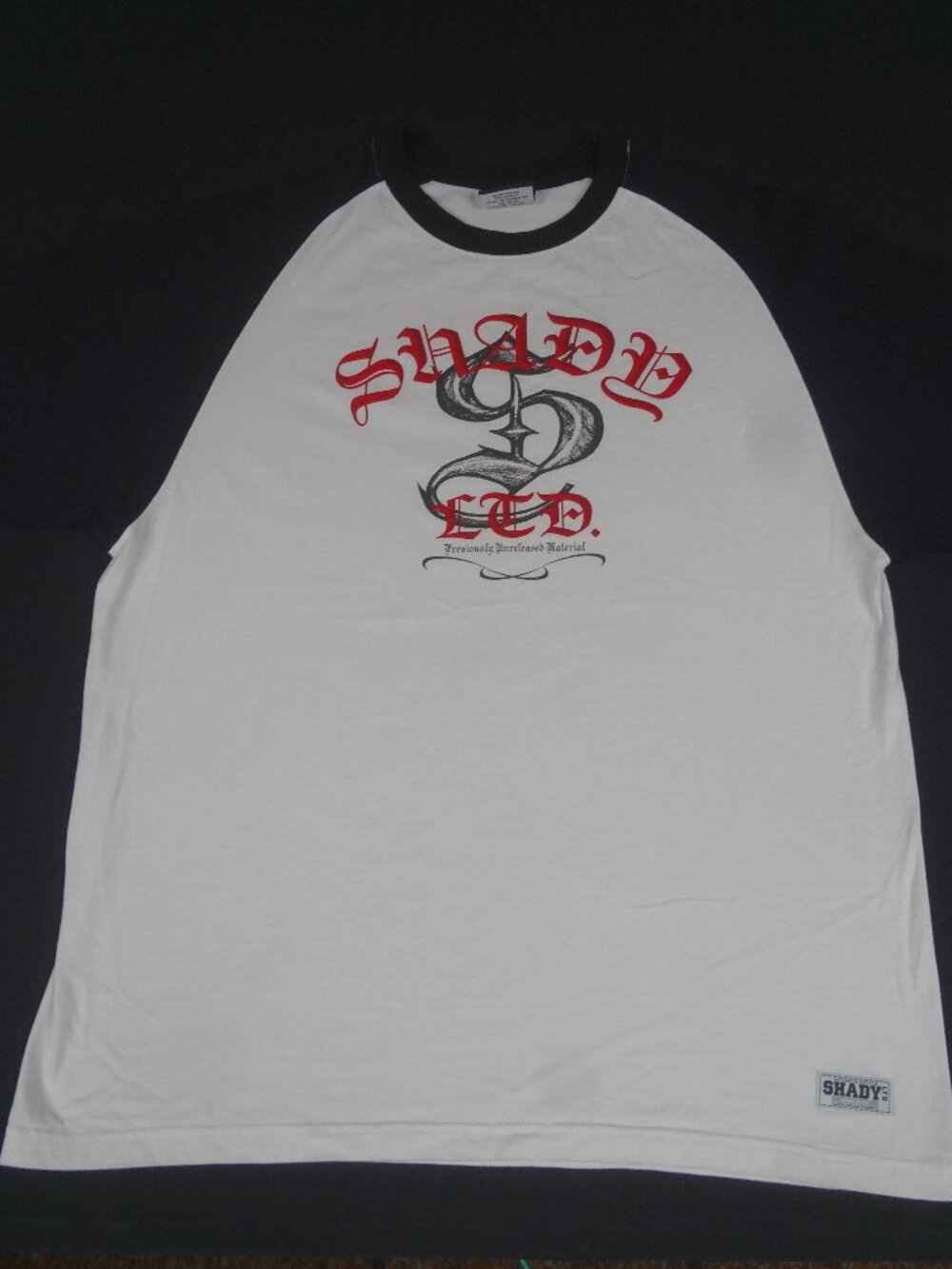 VINTAGE Y2K SHADY LTD EMINEM PREVIOUSLY UNRELEASED XL T-SHIRT L988 (SPOT C PICS)